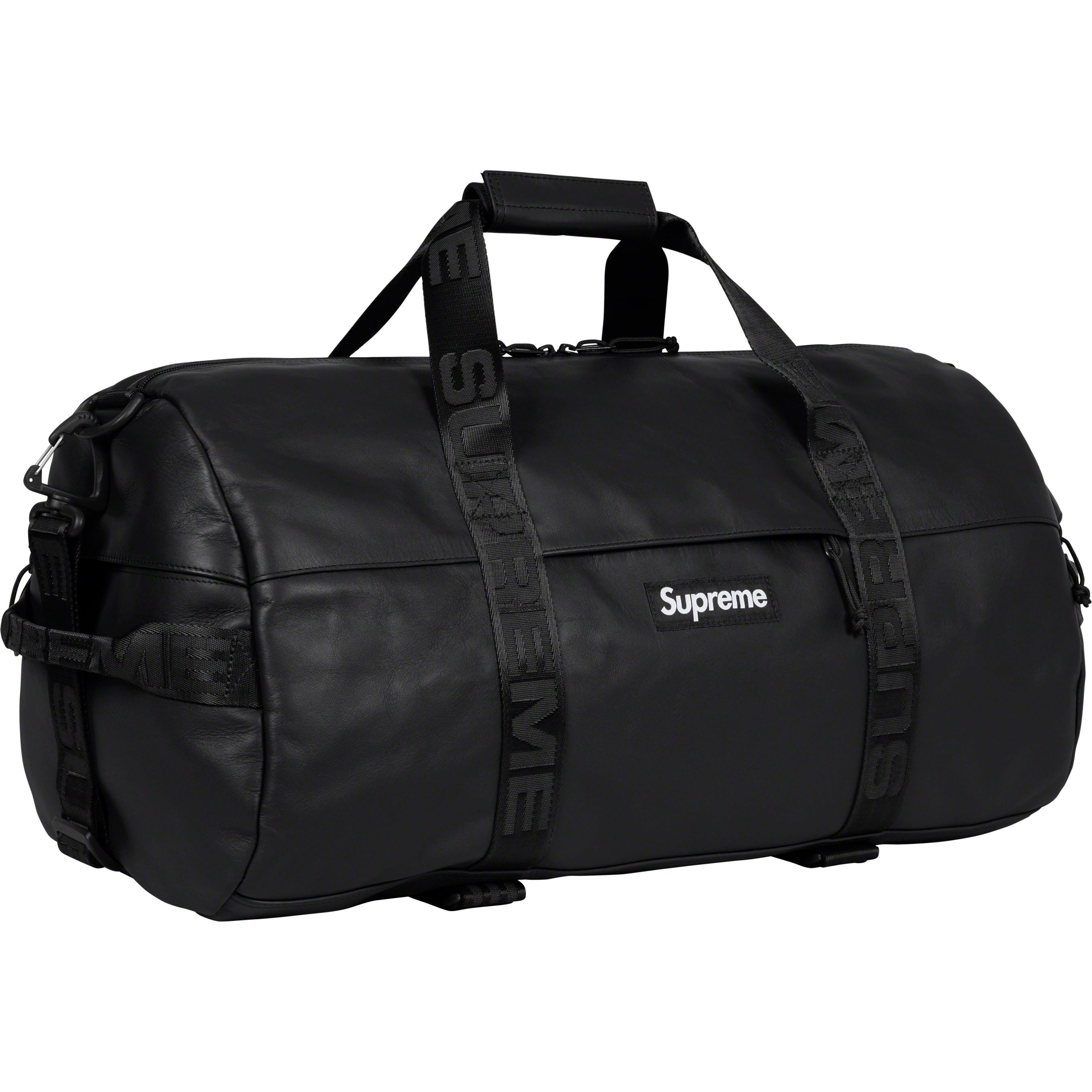 Leather Duffle Bag view 11
